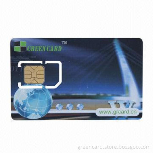 GSM SIM Card, Used with Carriers Operating on Global System